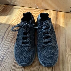 NoBull Allday Knit Sneaker Shoes Triple Black Women's 9 Men's 7.5 Trainers
